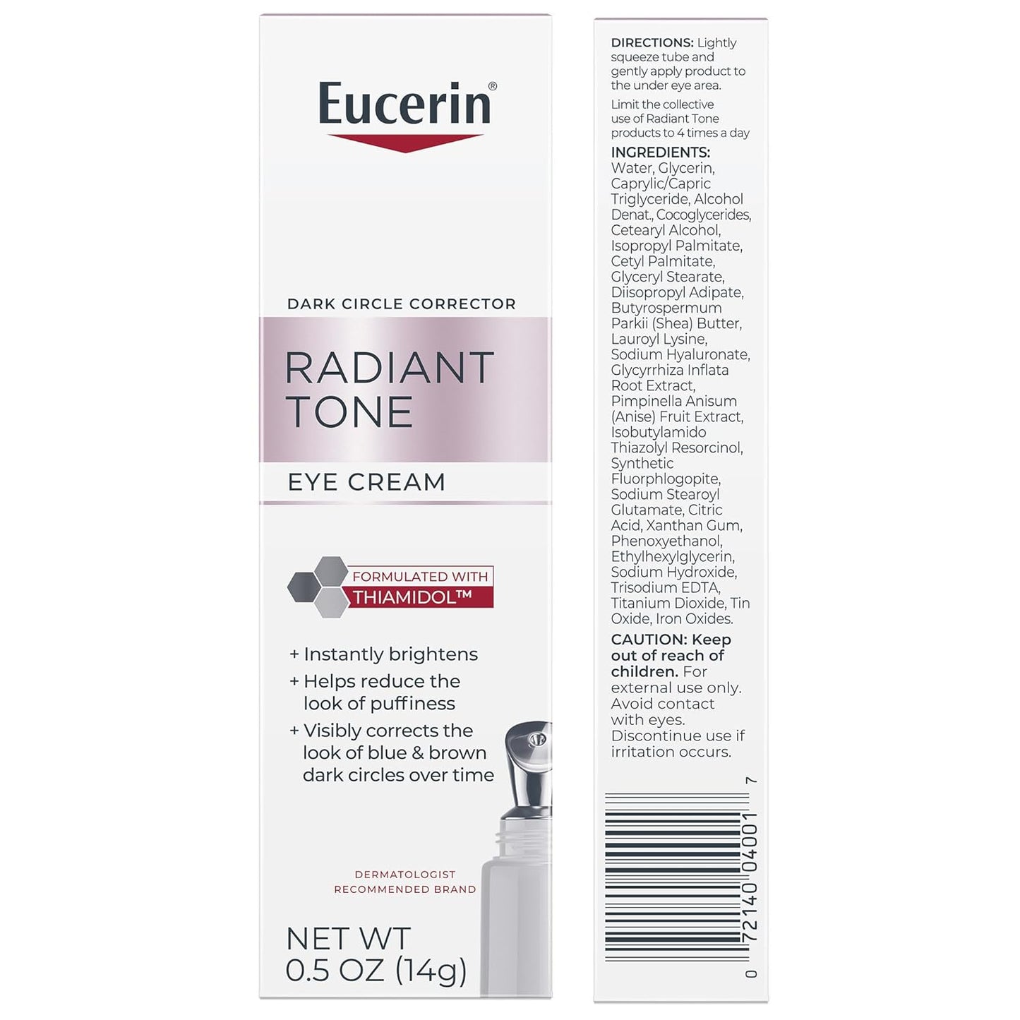 Eucerin Eye Brightener – Clean, Clinically Proven Solution for Under-Eye Care