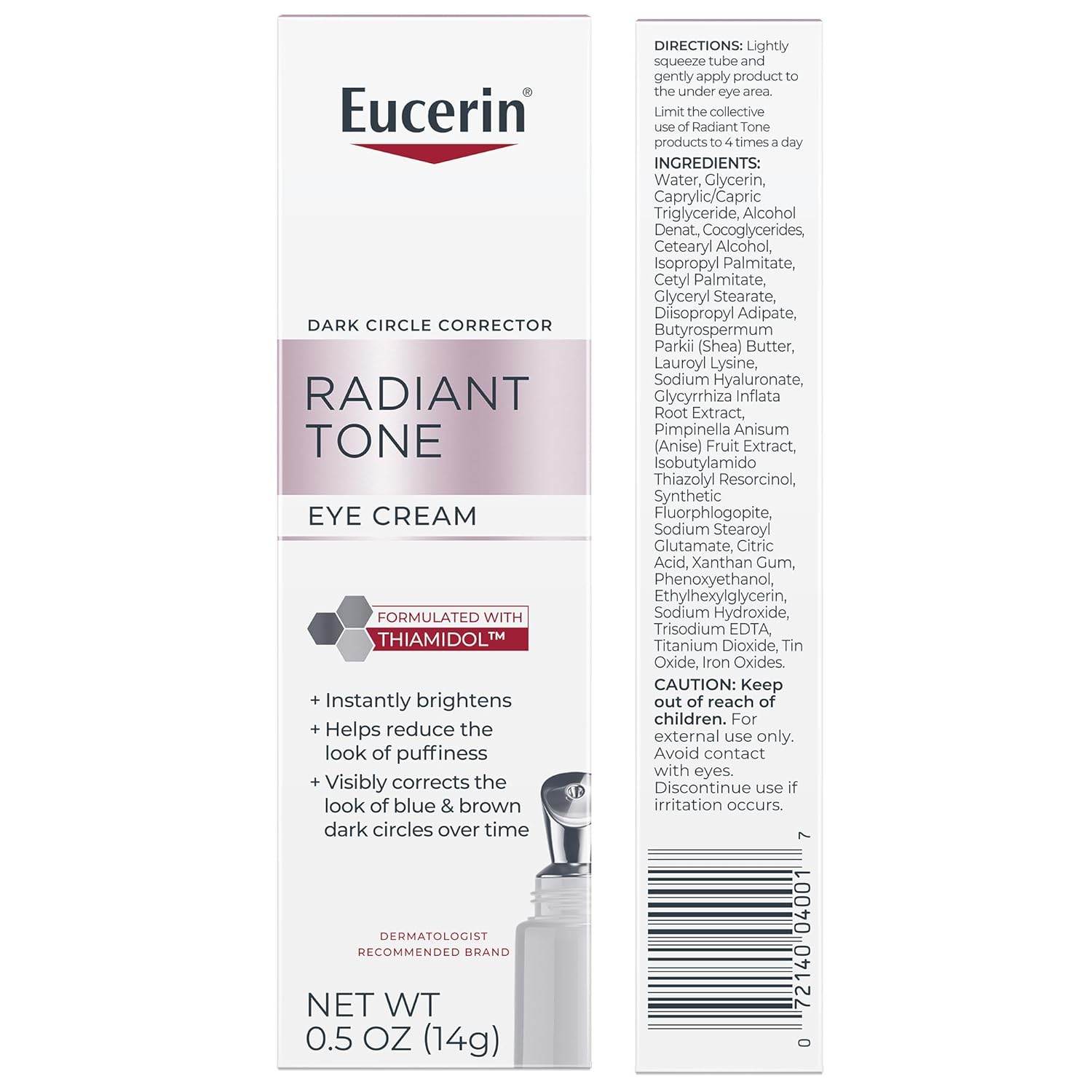Eucerin Eye Brightener – Clean, Clinically Proven Solution for Under-Eye Care