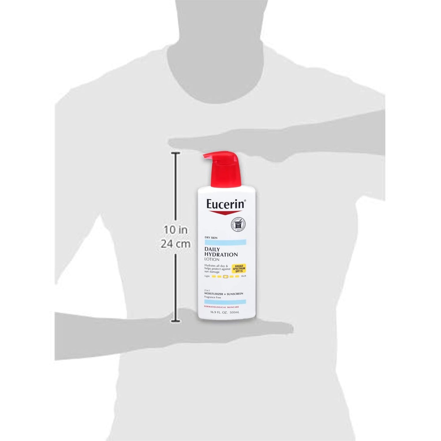 Eucerin Fast-Acting Moisturizer for Office & Desk – Non-Greasy Formula for All-Day Skin Comfort