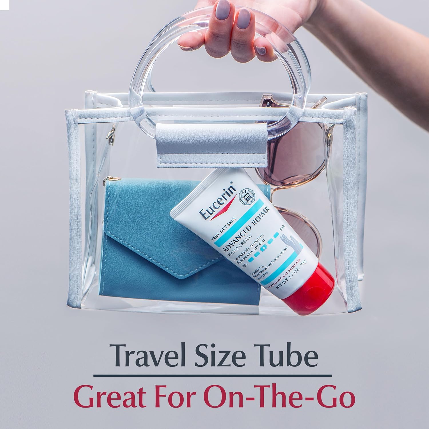 Eucerin Hand Cream Holiday Gift – 3-Pack Fragrance-Free Sensitive Skin Present
