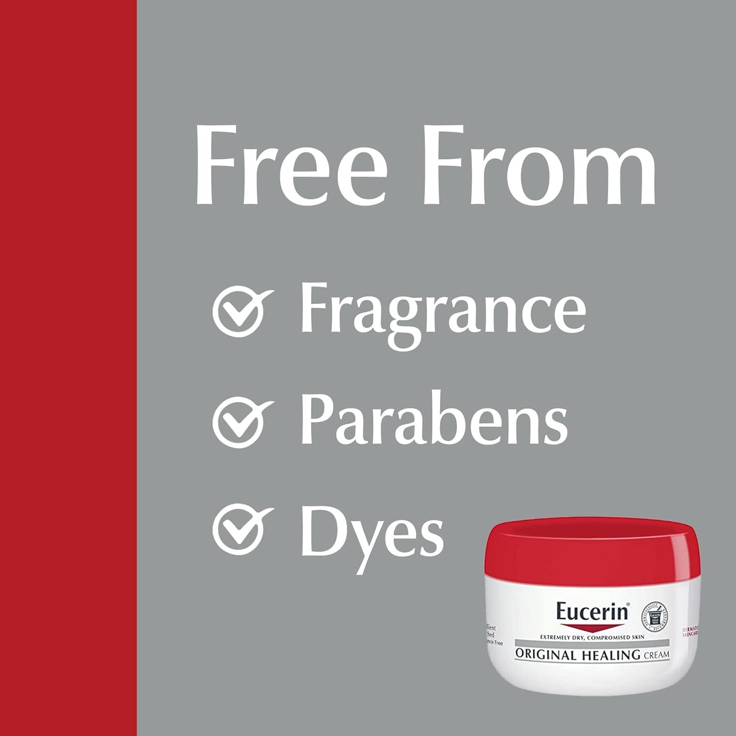 Eucerin Original Healing Cream – Dermatologist-Formulated Luxury Cream for Refined Skincare