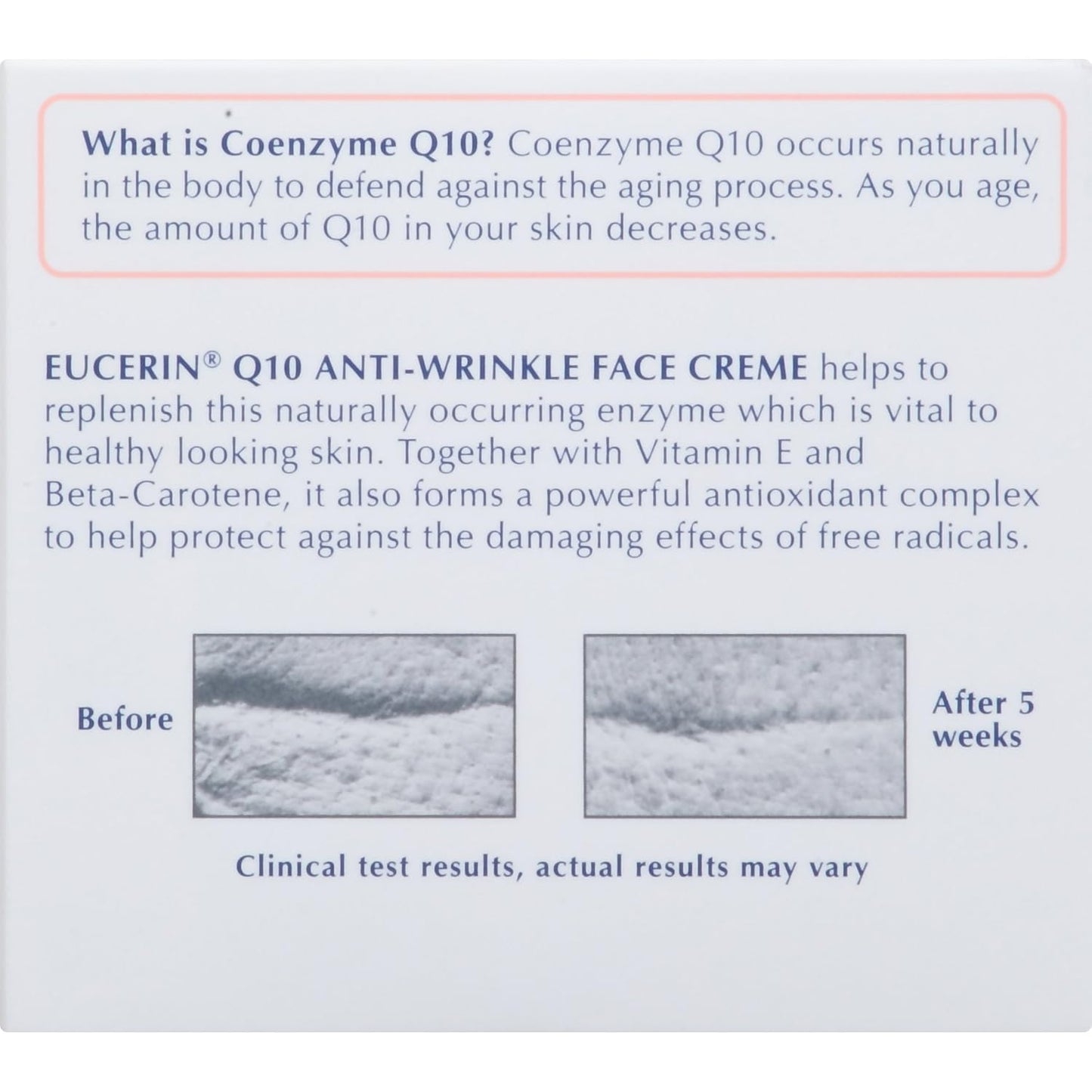 Eucerin Q10 Advanced Facial Moisturizer – Antioxidant-Rich Elegance for Refined Beauty