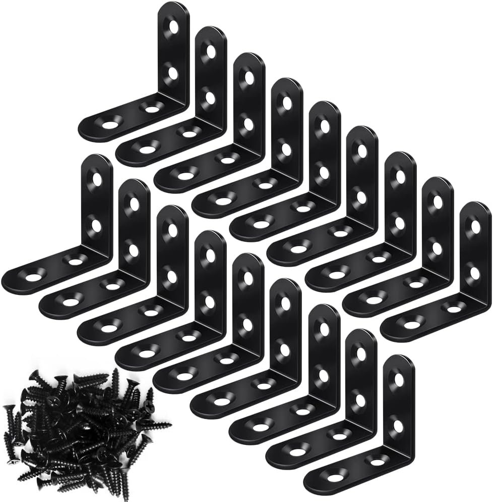 FATLODA Corner Brackets – Waterproof Hardware for Garden Builds, Deck Storage, and Outdoor Furniture