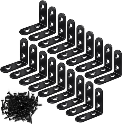 FATLODA Corner Brackets – Waterproof Hardware for Garden Builds, Deck Storage, and Outdoor Furniture