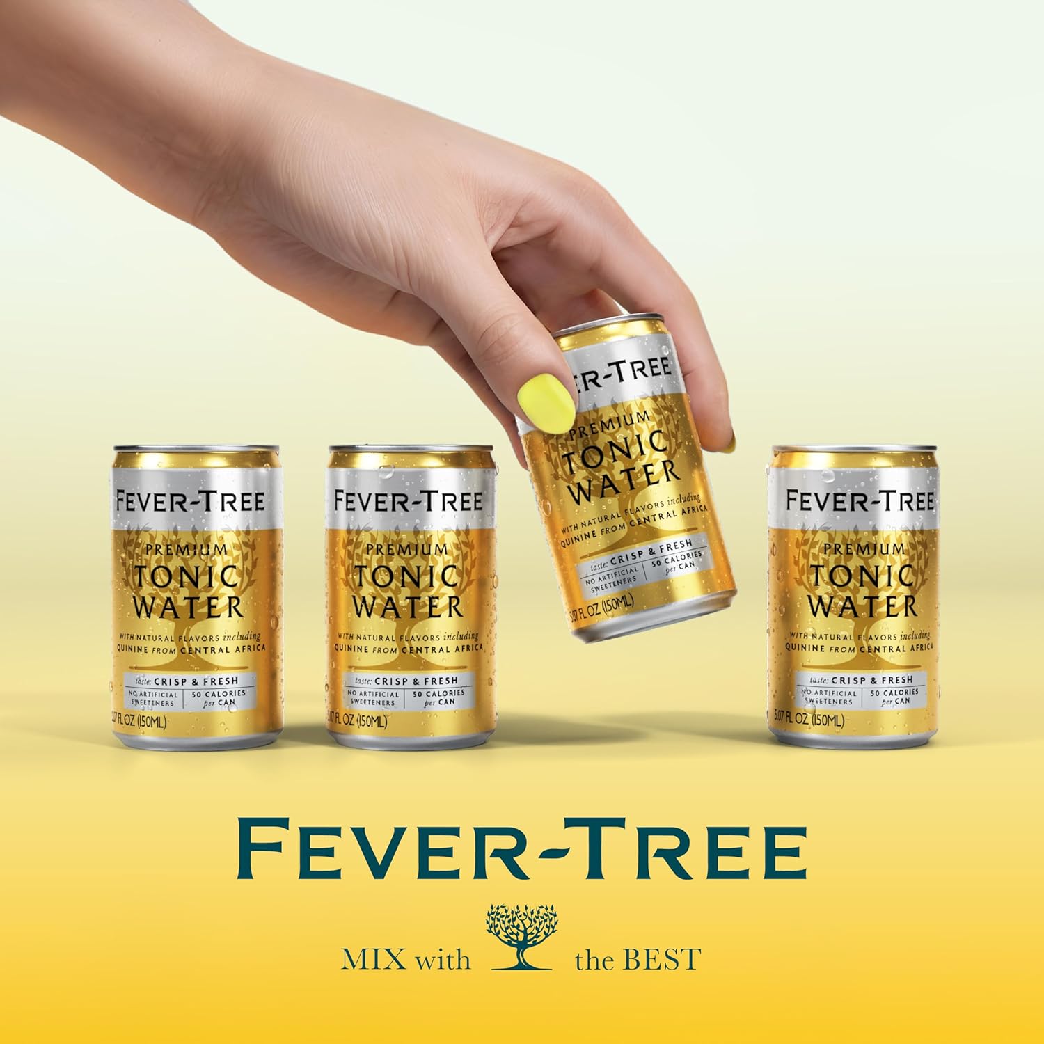 Fever-Tree Tonic Water – Outdoor-Ready Mixer for Camping and Patio Gatherings, Versatile Sipping