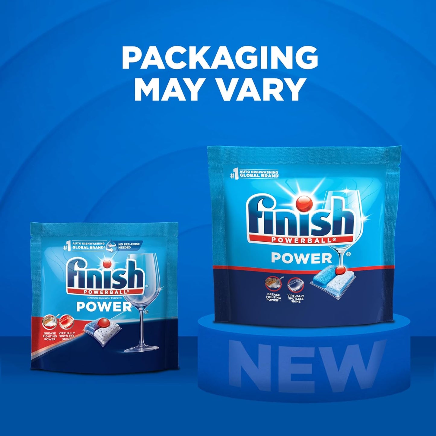 Finish Power Dishwasher Pods Holiday Gift for Her, Bulk 94-Count for Busy Family Kitchens