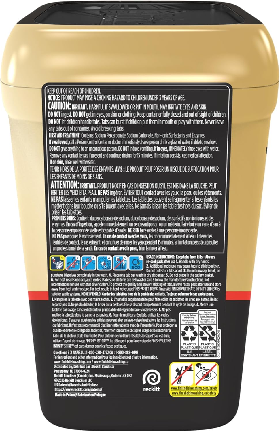 Finish Ultimate Quantum Infinity Shine Dishwasher Pods – Practical Mother's Day Gift for the Home Chef