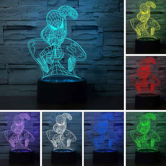 flat acrylic panel that produces a 3d visual illusion effect