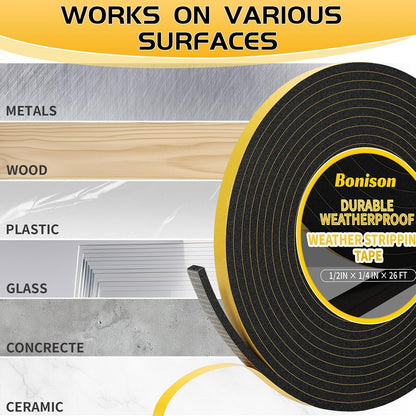 Foam Seal Solutions - Jeep Wrangler Door Seal Tape for Off-Road Trips