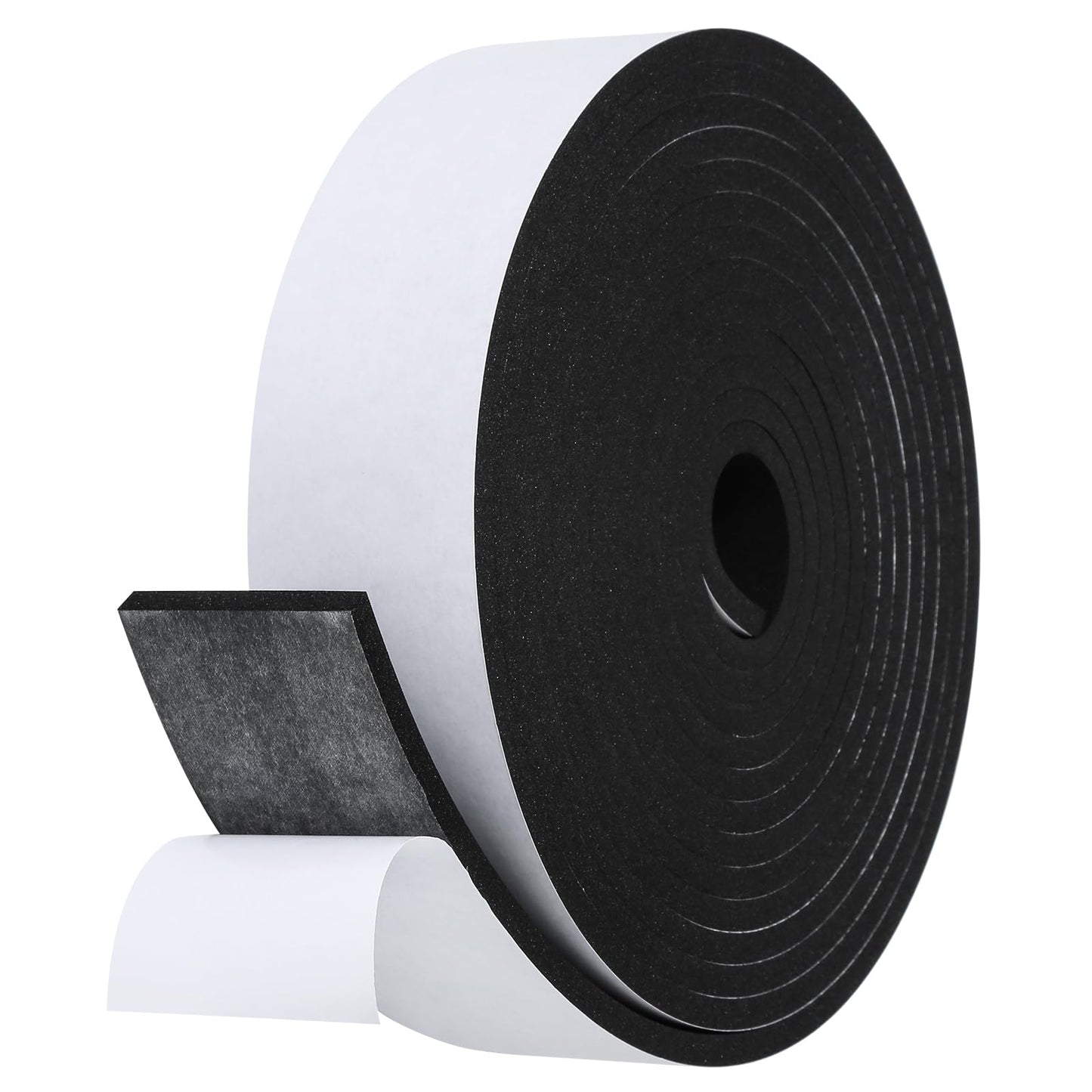 Fowong Foam Weather Stripping – Pet- and Child-Friendly Door and Window Insulation, Removable Self-Adhesive Seal