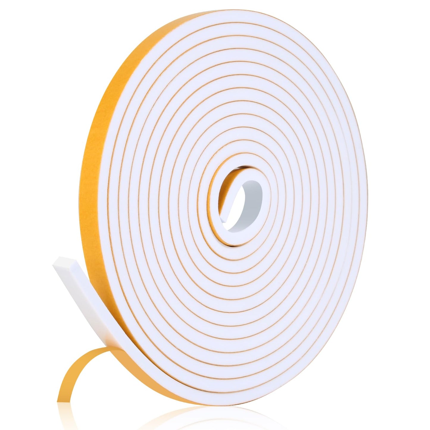 Fowong Foam Weather Stripping – Pet- and Child-Friendly Door and Window Insulation, Removable Self-Adhesive Seal