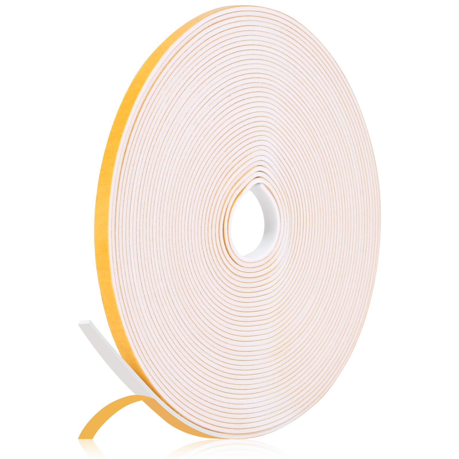 Fowong Foam Weather Stripping – Pet- and Child-Friendly Door and Window Insulation, Removable Self-Adhesive Seal