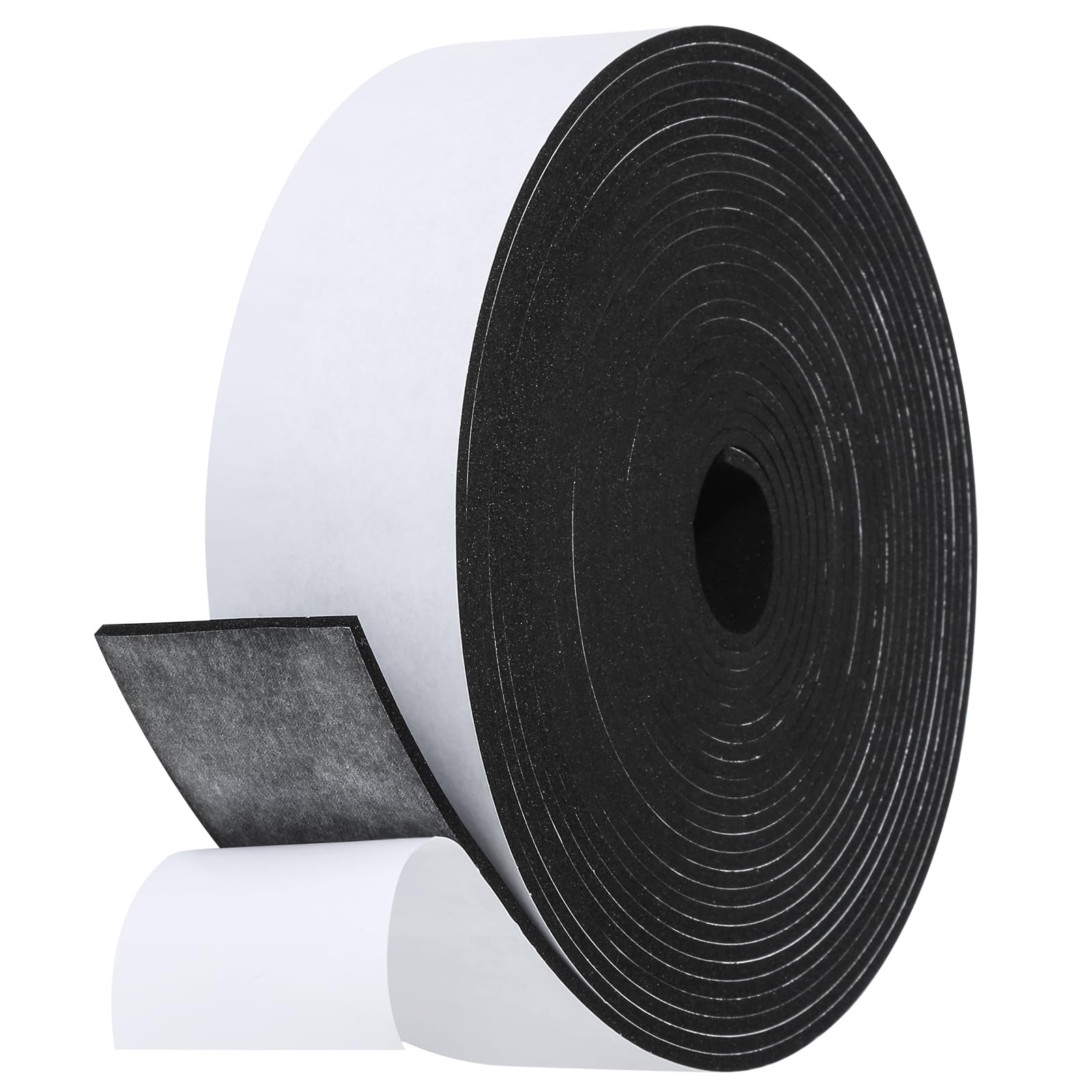 Fowong Foam Weather Stripping – Pet- and Child-Friendly Door and Window Insulation, Removable Self-Adhesive Seal