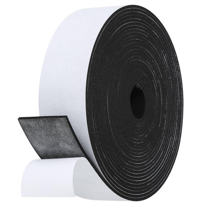 Fowong Foam Weather Stripping – Pet- and Child-Friendly Door and Window Insulation, Removable Self-Adhesive Seal