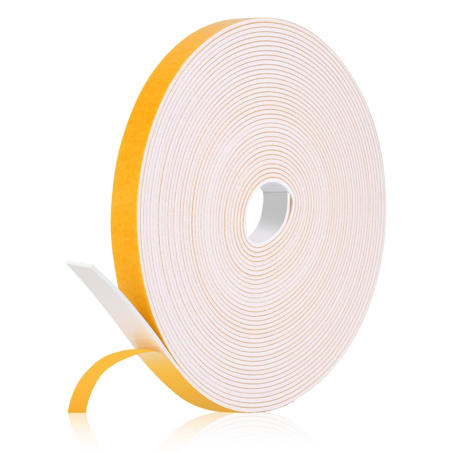 Fowong Foam Weather Stripping – Pet- and Child-Friendly Door and Window Insulation, Removable Self-Adhesive Seal