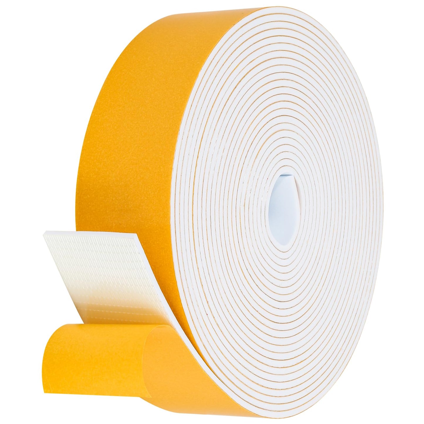 Fowong Foam Weather Stripping – Pet- and Child-Friendly Door and Window Insulation, Removable Self-Adhesive Seal
