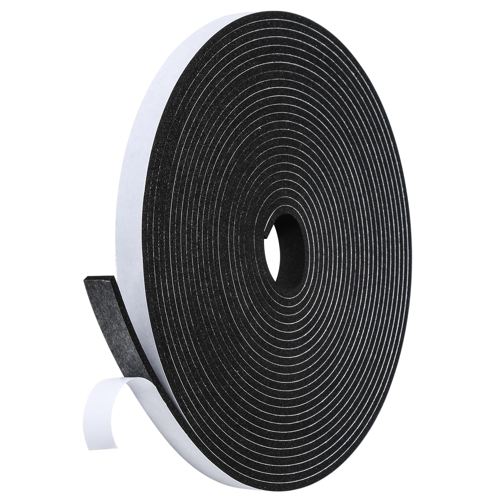 Fowong Foam Weather Stripping – Pet- and Child-Friendly Door and Window Insulation, Removable Self-Adhesive Seal