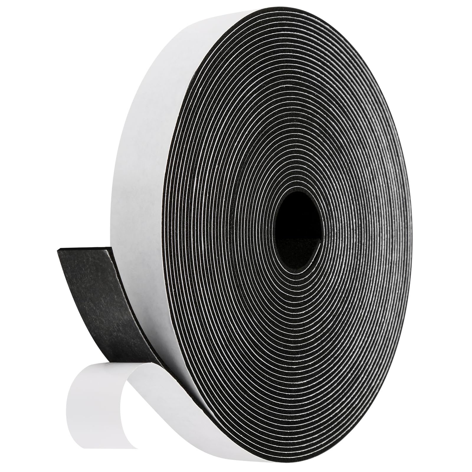 Fowong Foam Weather Stripping – Pet- and Child-Friendly Door and Window Insulation, Removable Self-Adhesive Seal