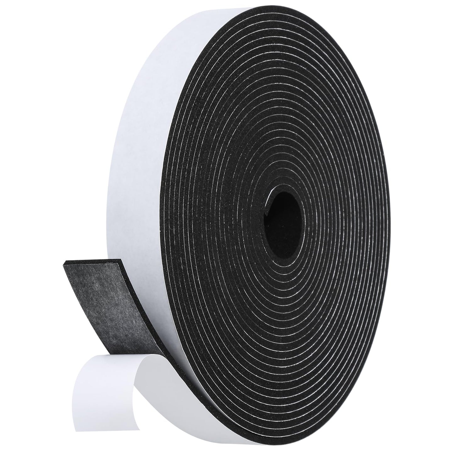 Fowong Foam Weather Stripping – Pet- and Child-Friendly Door and Window Insulation, Removable Self-Adhesive Seal