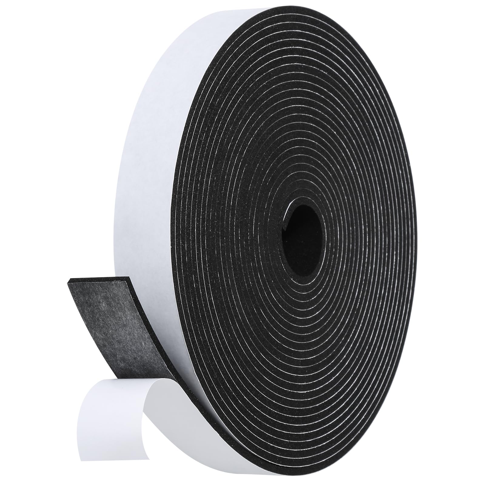 Fowong Foam Weather Stripping – Pet- and Child-Friendly Door and Window Insulation, Removable Self-Adhesive Seal