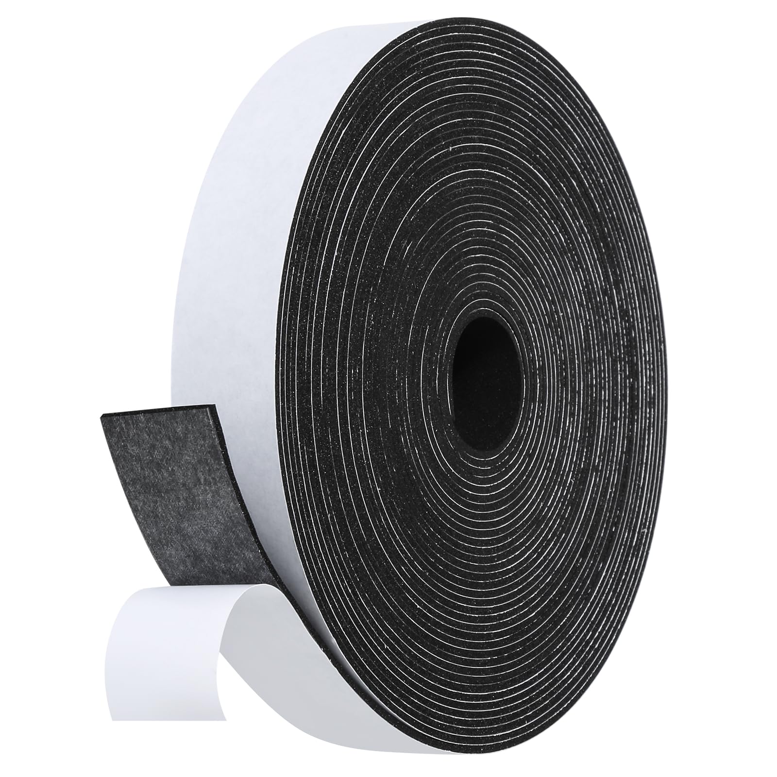 Fowong Foam Weather Stripping – Pet- and Child-Friendly Door and Window Insulation, Removable Self-Adhesive Seal