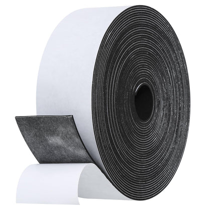 Fowong Foam Weather Stripping – Pet- and Child-Friendly Door and Window Insulation, Removable Self-Adhesive Seal