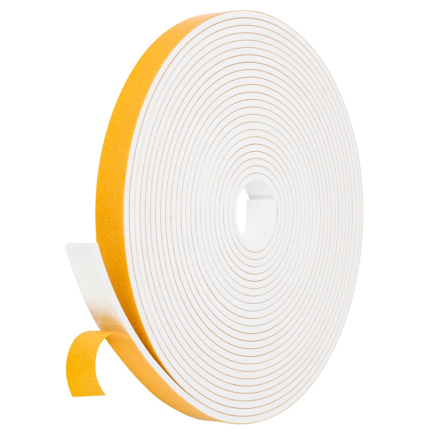 Fowong Foam Weather Stripping – Pet- and Child-Friendly Door and Window Insulation, Removable Self-Adhesive Seal