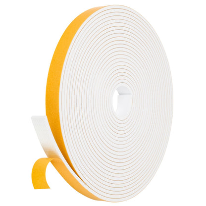 Fowong Foam Weather Stripping – Pet- and Child-Friendly Door and Window Insulation, Removable Self-Adhesive Seal