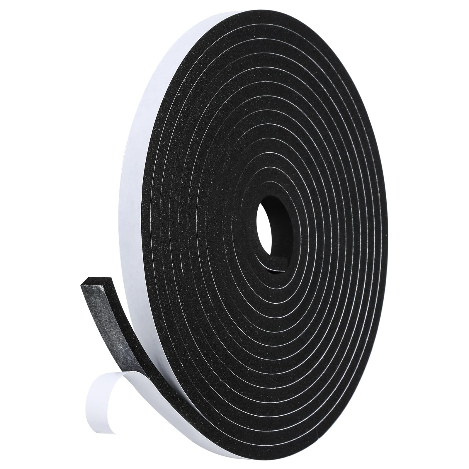 Fowong Foam Weather Stripping – Pet- and Child-Friendly Door and Window Insulation, Removable Self-Adhesive Seal