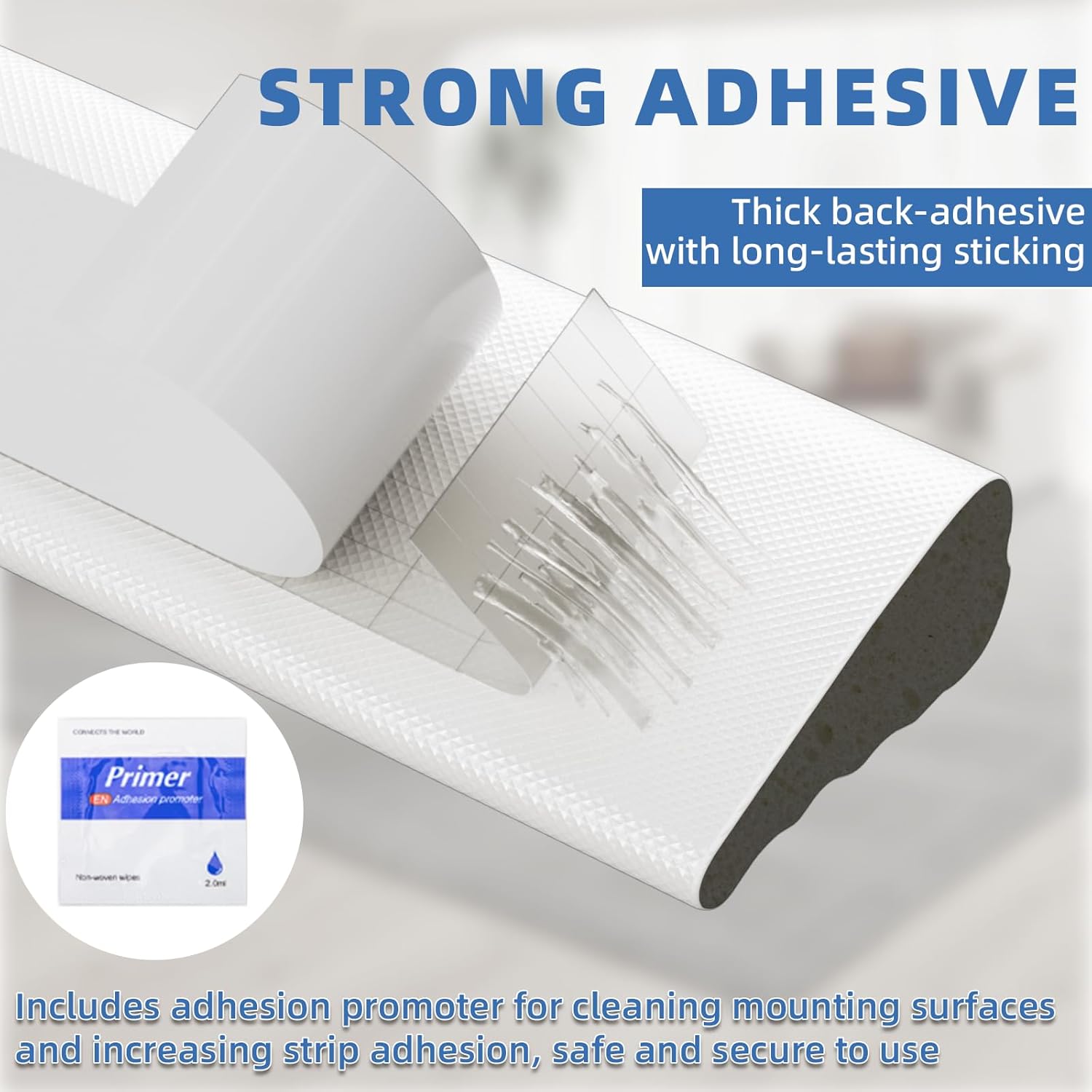 FrostGuard Black Foam Door Frame Seal – Patio Sliding Glass Door Weather Strip, All-Season Outdoor Edge Protection