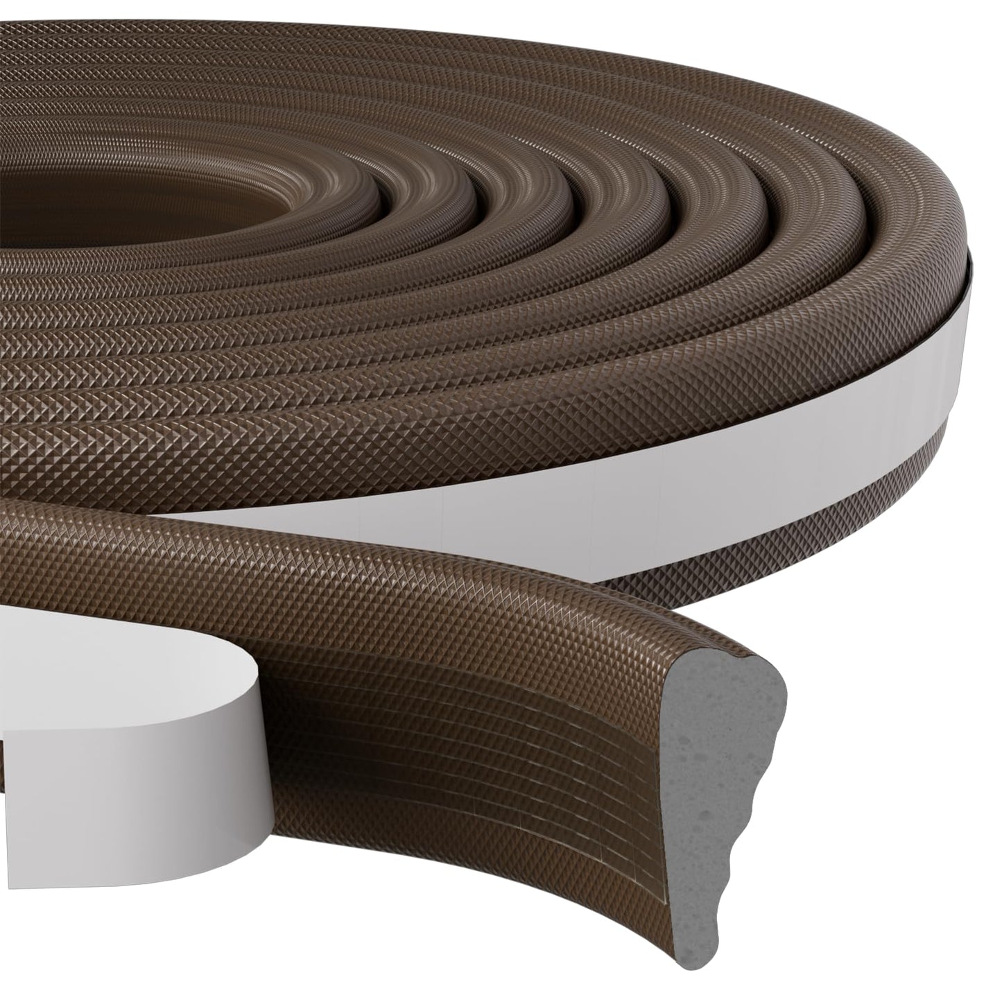FrostGuard Black Foam Door Frame Seal – Patio Sliding Glass Door Weather Strip, All-Season Outdoor Edge Protection