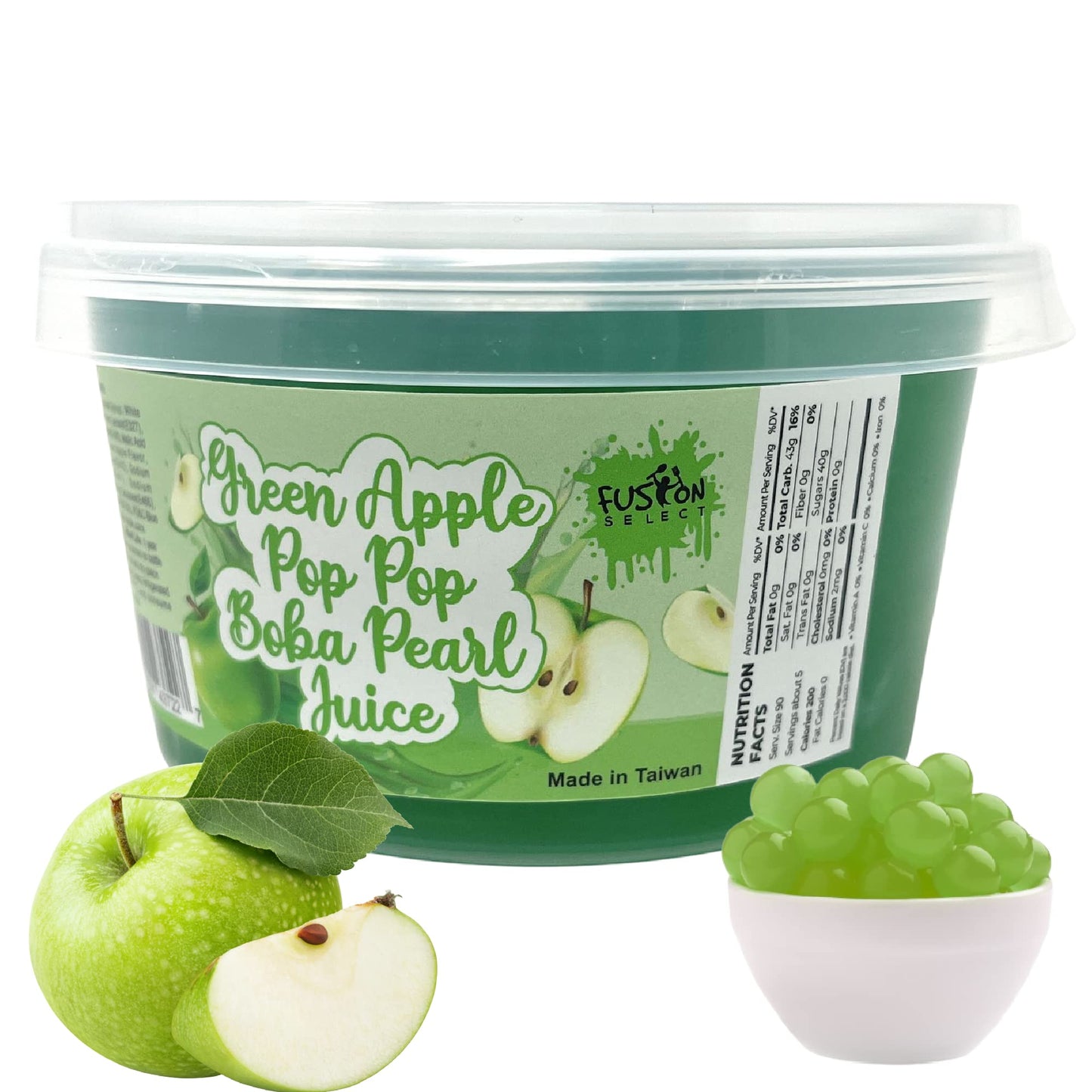 Fusion Select Strawberry Popping Boba Pearls – Real Fruit Juice Topping for Mindful Brunch and Mimosas