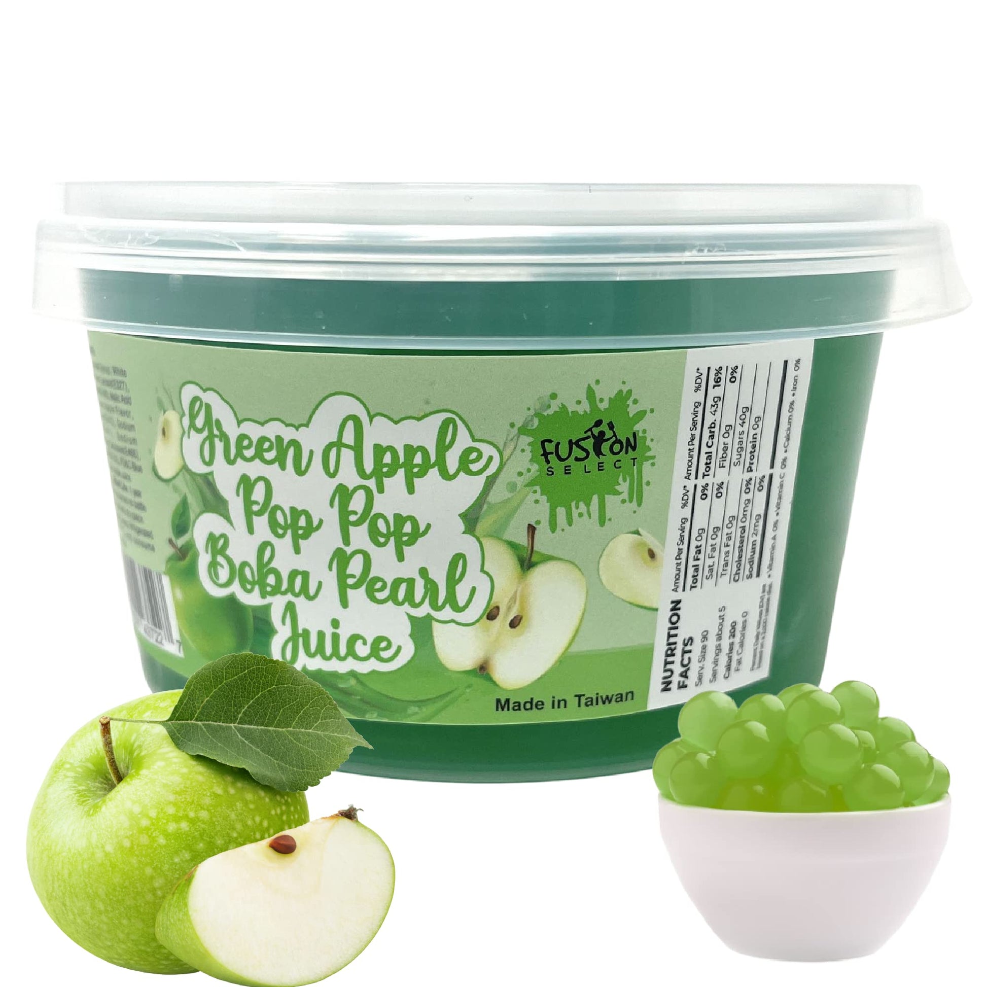 Fusion Select Strawberry Popping Boba Pearls – Real Fruit Juice Topping for Mindful Brunch and Mimosas