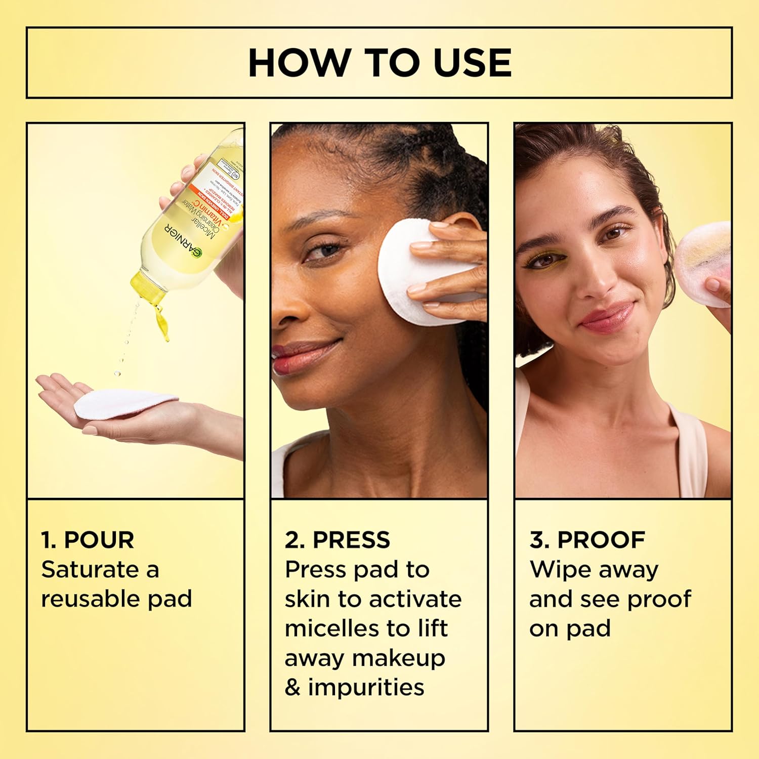 Garnier Brightening Micellar Water – Mindful Morning & Evening Facial Refresh for Glowing Wellness