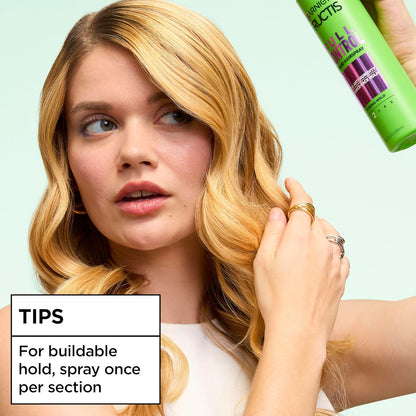 Garnier Fructis Bamboo Extract Hairspray – Nourishing Hold for Your Relaxation Routine