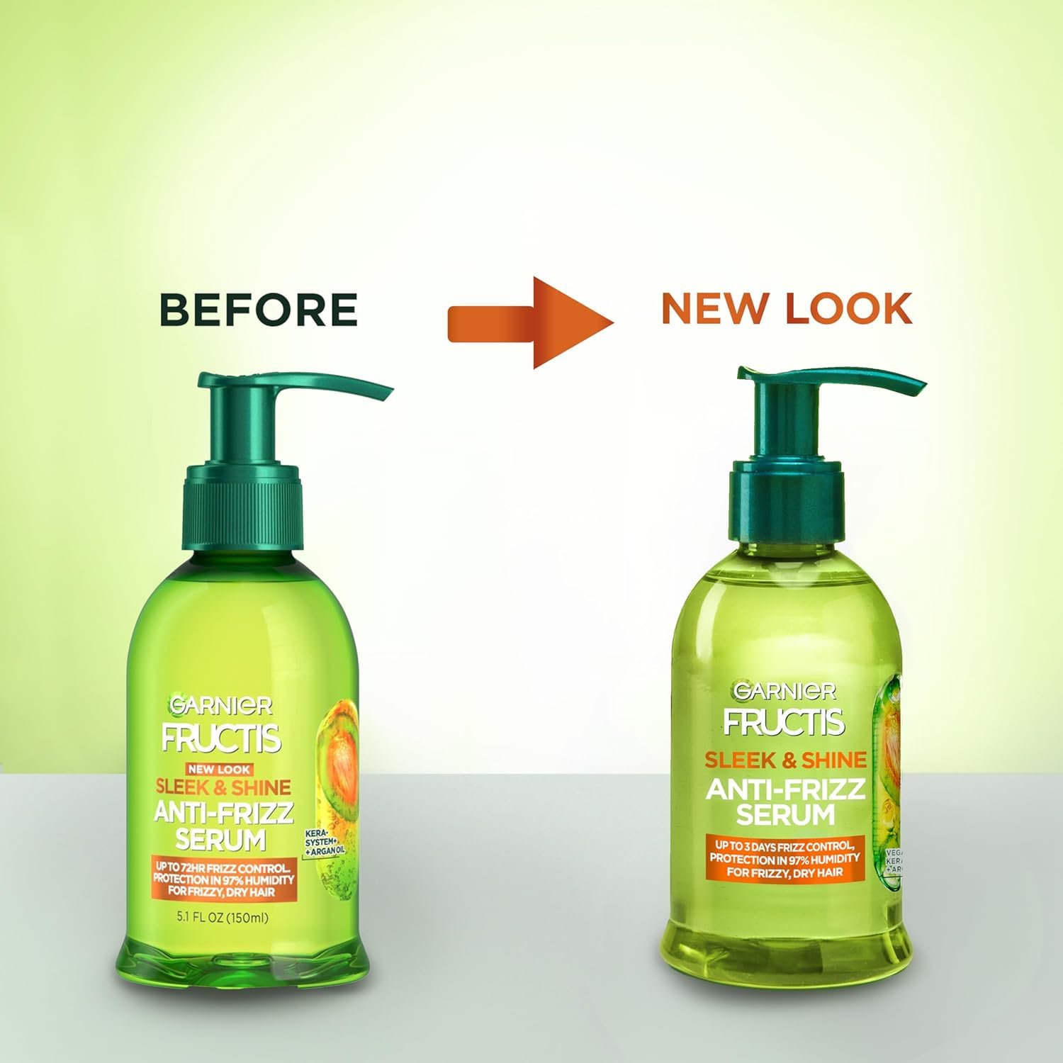 Garnier Fructis Leave-In Hair Serum – Wind-Down Beauty Moment for Stressed, Frizzy Hair