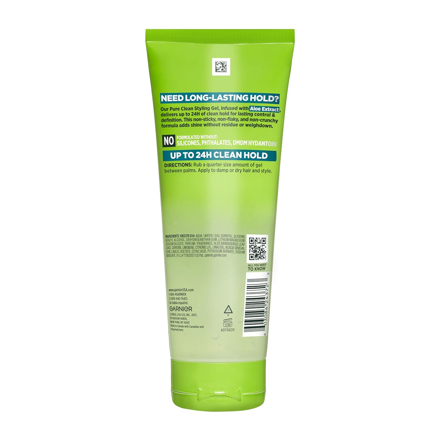 Garnier Fructis Pure Clean Hair Gel – Streamlined Clean-Beauty Pick for the Intentional Vanity