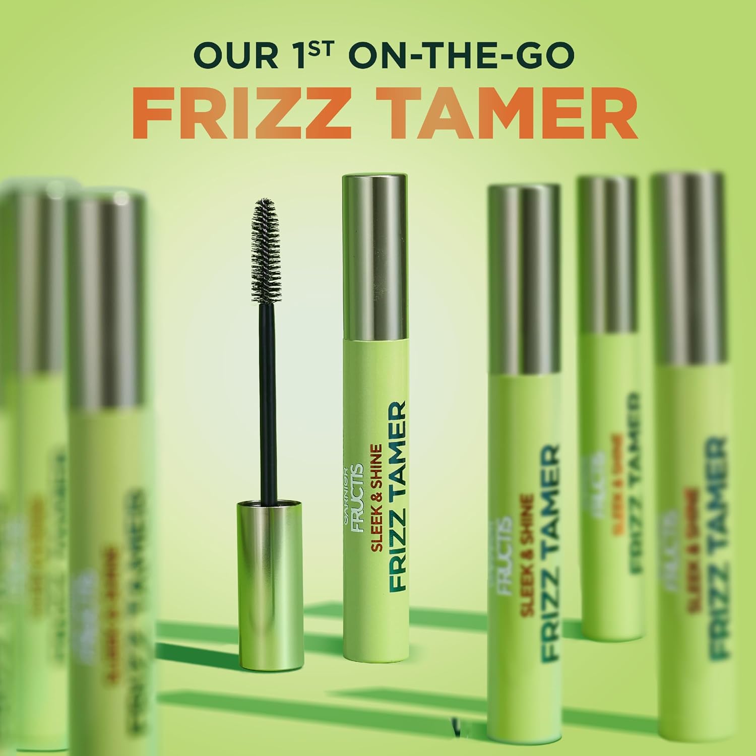 Garnier Fructis Sleek & Shine Frizz Tamer Wand – Mindful Morning Reset for Calm, Slicked-Back Edges