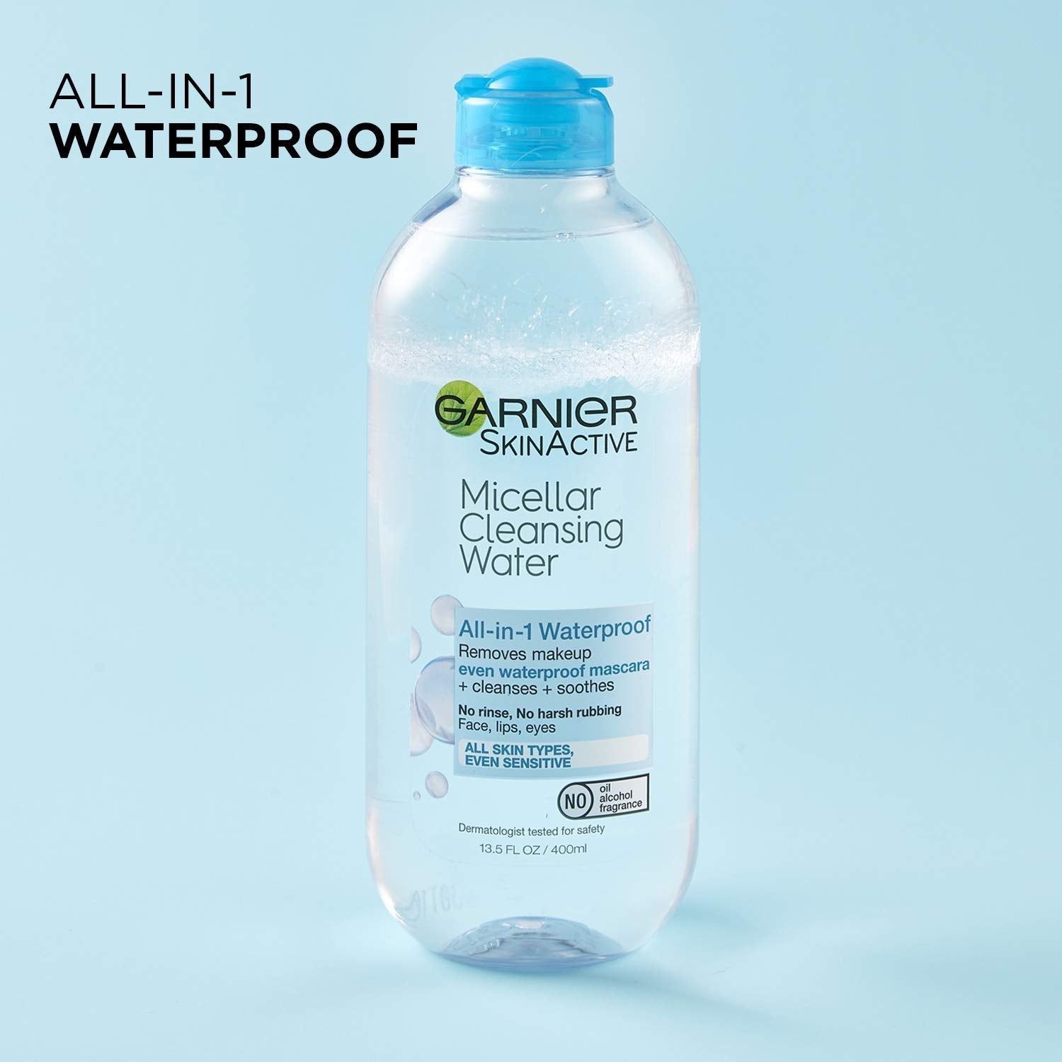 Garnier Micellar Water – Mindful Bedtime Beauty Routine, Waterproof Makeup Removal
