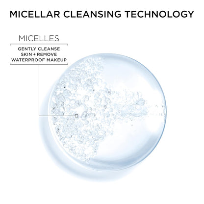 Garnier Micellar Water – Nightly Wind-Down Skincare Duo for Mindful Self-Care, 13.5 + 3.4 fl oz