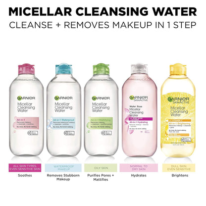 Garnier Rose Water Micellar Solution – Gentle Makeup Removal for Your Mindful Beauty Ritual