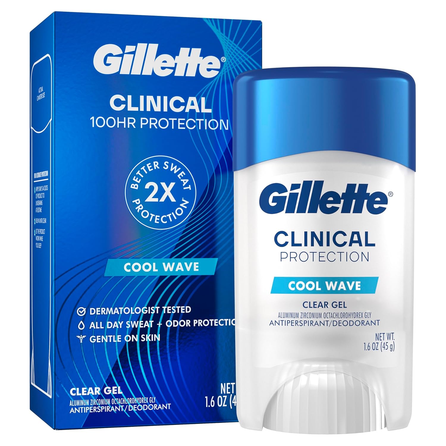 Gillette Clinical 100HR Deodorant – Reliable Odor Protection So You Can Concentrate