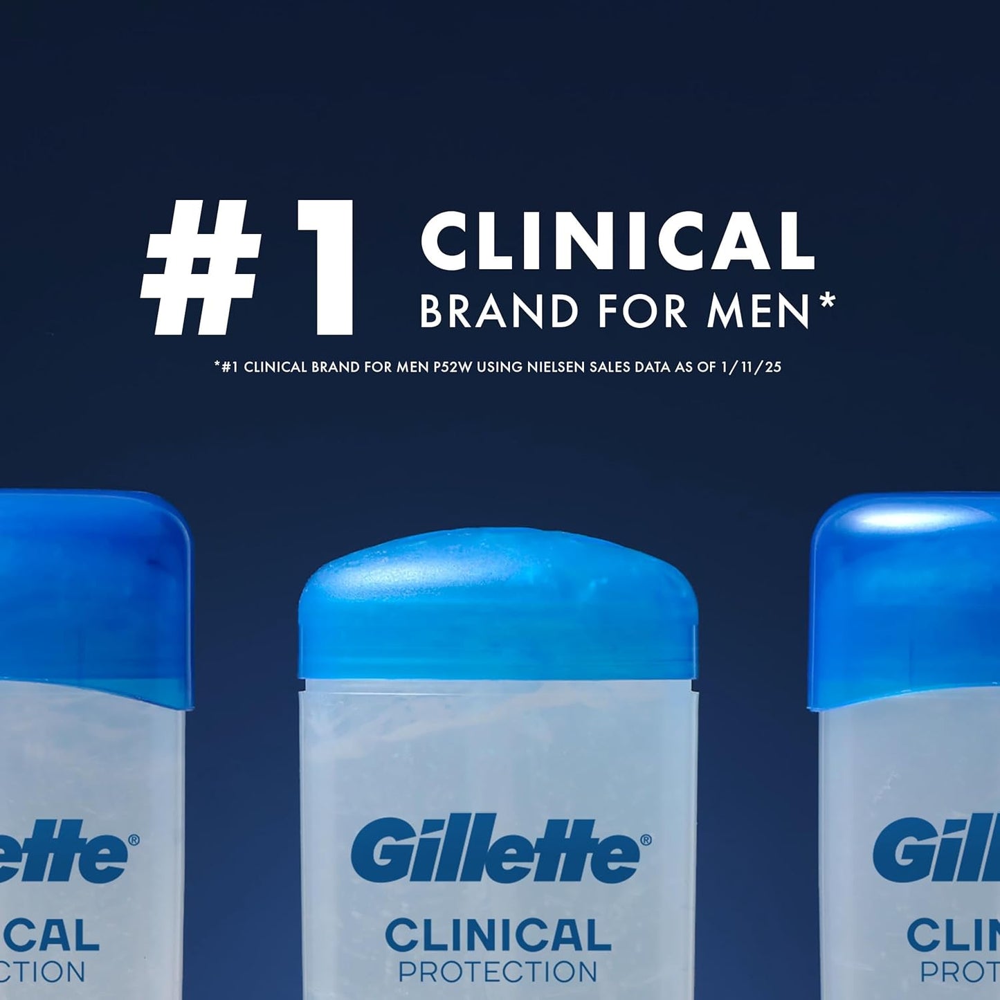 Gillette Clinical 100HR Deodorant – Reliable Odor Protection So You Can Concentrate