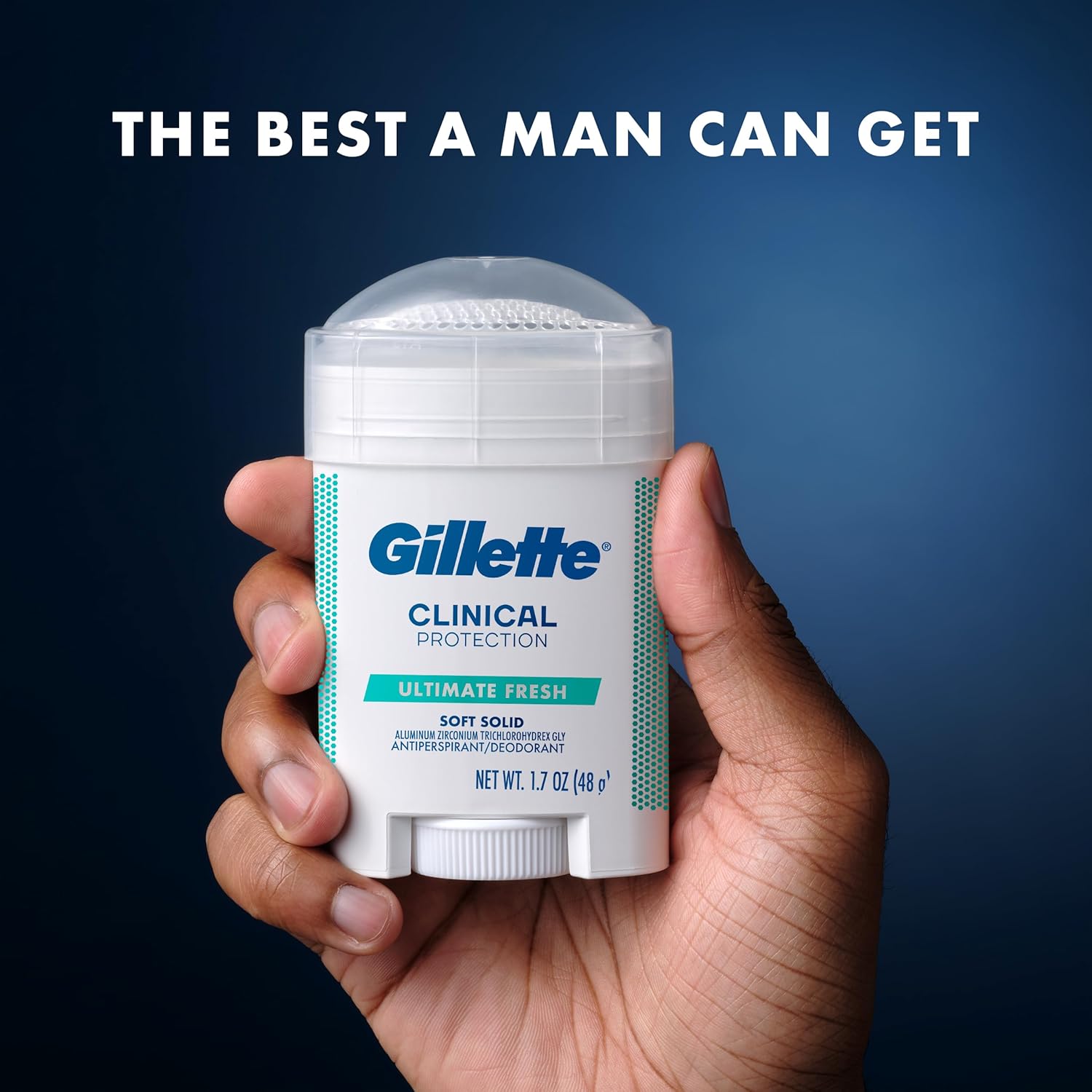 Gillette Clinical Strength Deodorant for Men – Mindful Grooming Ritual, Sensitive Skin Friendly