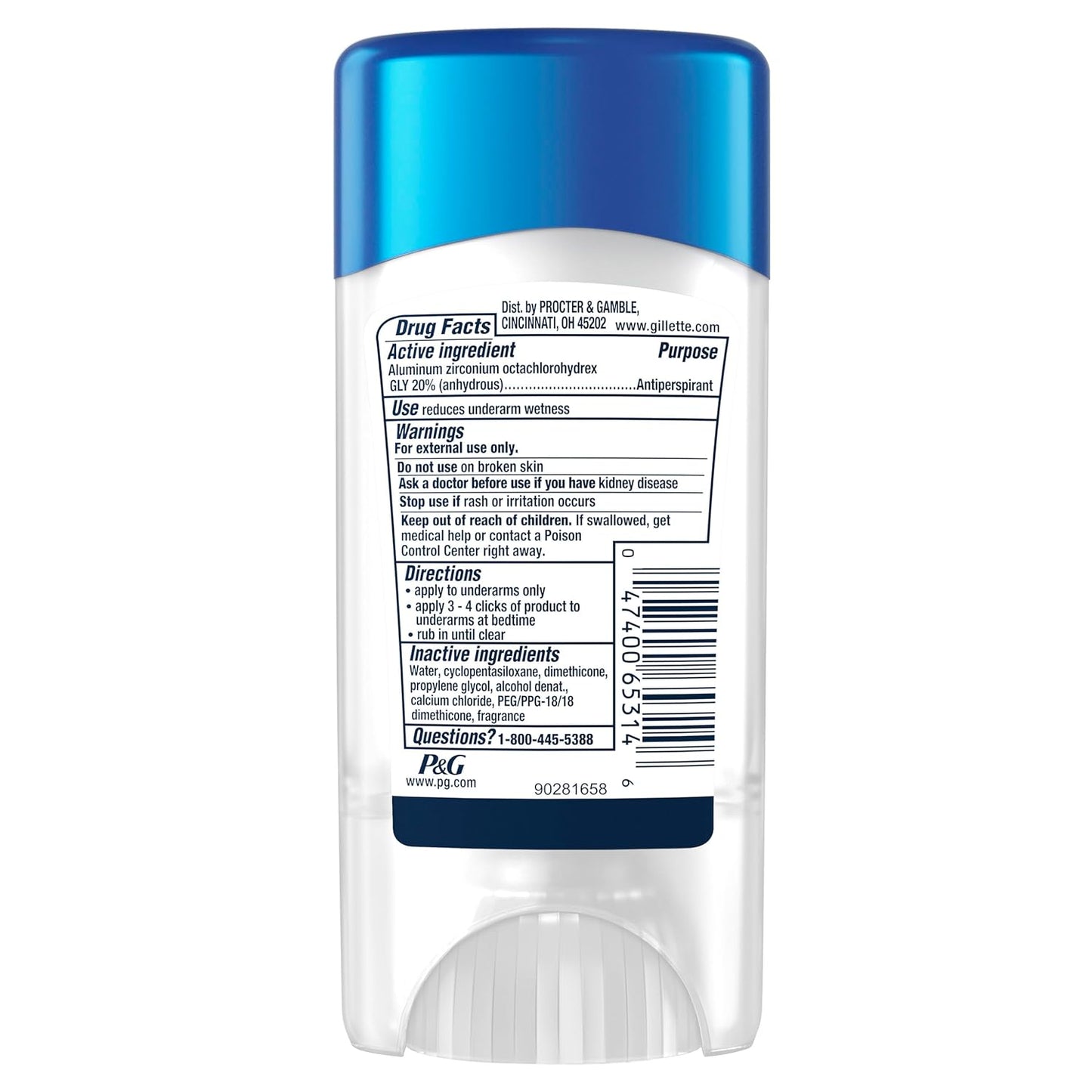 Gillette Clinical Strength Deodorant for Men – Self-Care Upgrade for Hyperhidrosis Sufferers and Active Professionals