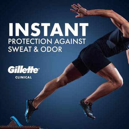 Gillette Clinical Strength Deodorant for Men – Self-Care Upgrade for Hyperhidrosis Sufferers and Active Professionals