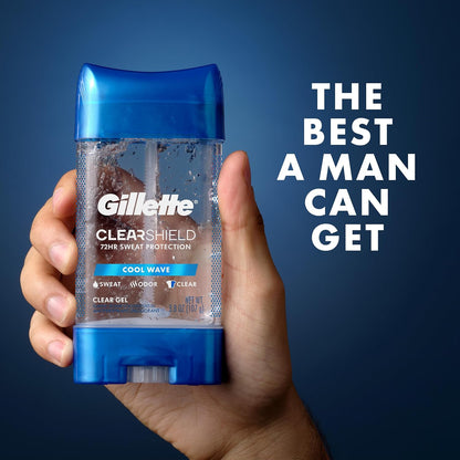 Gillette Deodorant for Men, All-Day Freshness – Stay Focused Without Mid-Shift Reapplication