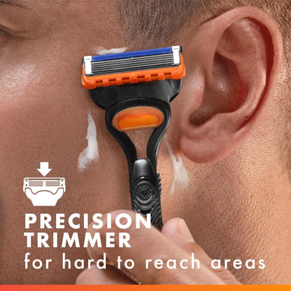 Gillette Fusion5 Razor for Men – Irritation-Free Shave, Mindful Self-Care Bathroom Essential