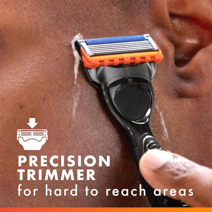 Gillette Fusion5 Universal Fit Blades – Streamlined Replacement Cartridges, No Extra Tools Needed