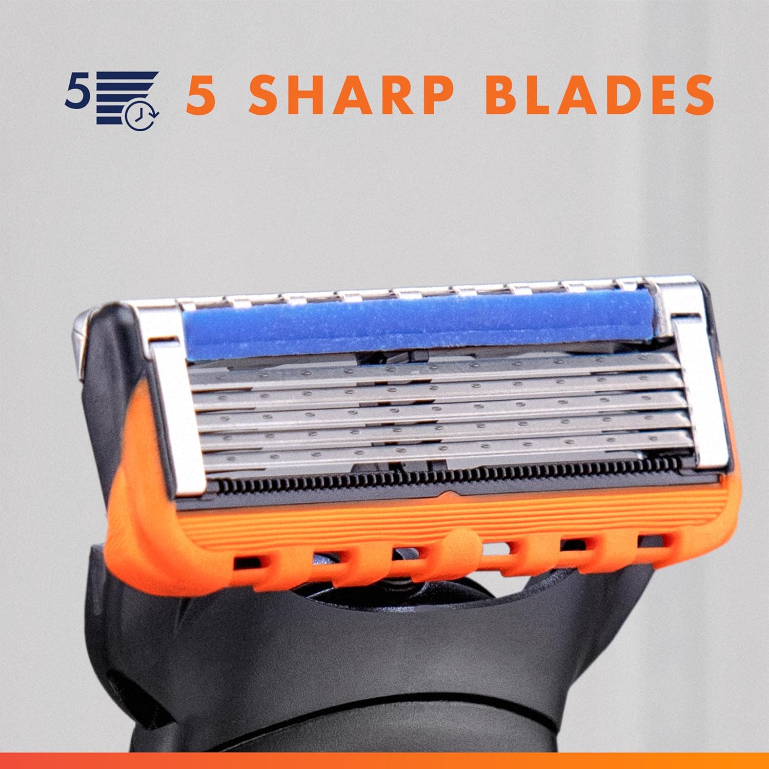 Gillette Fusion5 Universal Fit Blades – Streamlined Replacement Cartridges, No Extra Tools Needed
